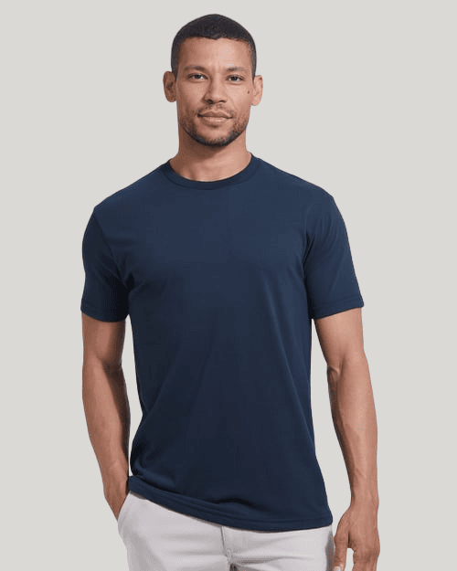 Navy Crew Neck T Shirt